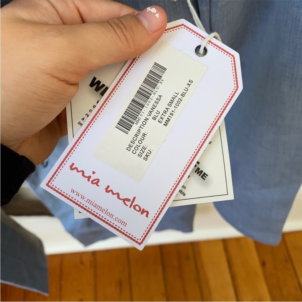 Mia Melon NWT Vanessa Mesh-Lined Waterproof‎ Cotton Jacket xs/s - Picture 11 of 13